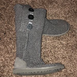 Women’s Knit Button UGGs